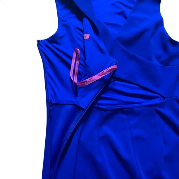 Women’s Size 10 Betsy Johnson Royal Blue Cut Out Sleeveless Dress - Picture 10 of 10
